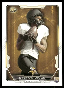 2015 Bowman Stefon Diggs Rookie #50 Minnesota Vikings - Bild 1 von 2