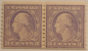 Scott #494 Pair, Mint Original Gum (HR) - Picture 1 of 2