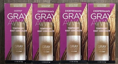 Everpro Gray Away Women's Root Touch-Up Concealer - 1.5 oz Lightest Brown/Med.. - Image 1 of 4