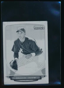 MIGUEL ANDUJAR 2013 Bowman Chrome Mini #195 BLACK PRINTING PLATE #1/1 Rookie RC - Picture 1 of 1