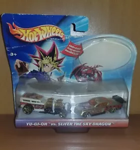 Hot Wheels Yu-Gi-Oh vs. Slifer the Sky Dragon Vehicle Set Missing Sticker - Picture 1 of 1