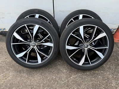 Original VW Tiguan 2 5NA 20" Sommerräder Felgen Misano Allspace 5NA601025AH 5N - Bild 1 von 4