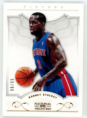 2012-13 National Treasures Rodney Stuckey 60/99 #61 - Image 1 of 2