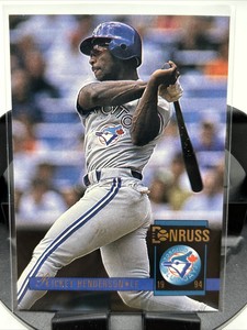 1994 Donruss Special Edition #19 Rickey Henderson Toronto Blue Jays