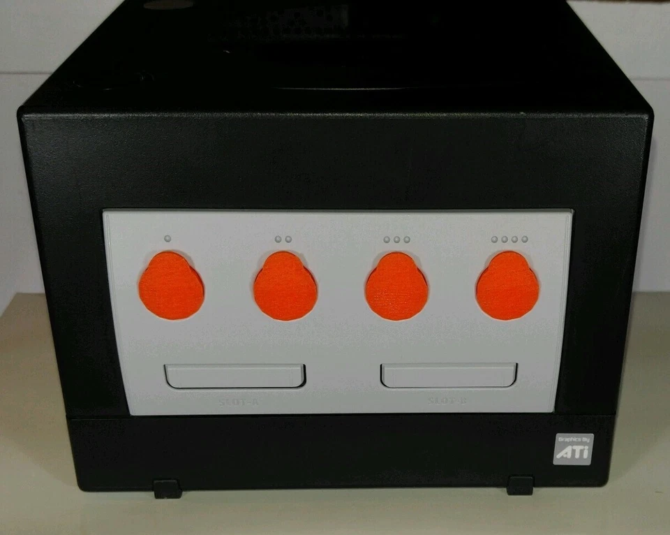 Nintendo Game Cube controller port dust covers set of four.  Made in the USA - Image 1 of 1