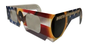 Solar Eclipse Glasses ISO Certified USA Made 2023 / 2024 Eclipse - Picture 1 of 2