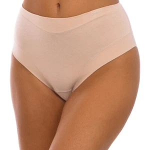 JANIRA CULOTTE Modèle COTTON BAND 82% coton-18% elastanne Couleur DUNE T.M/L/XL - Picture 1 of 3