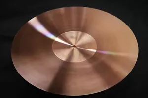 Custom Copper Turntable Sheet 5mm 2.7kg MICRO CU-500 CU-180 Style Unused - Picture 1 of 5