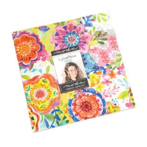 Moda Flower Patches Layer Cake 10" Squares Fabric by Amarilys Henderson - Picture 1 of 4