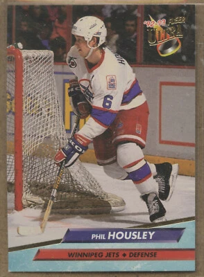 1992-93 Fleer Ultra #241 Phil Housley Winnipeg Jets - Image 1 of 2