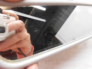 Has Scratch 2014 Audi Q5 Gray Rear View Mirror OEM E1010810/ 010810 DC0004 - Bild 1 von 6