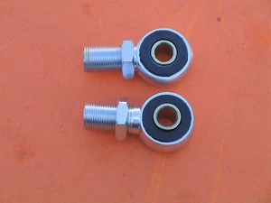 2 x Tipo de ojo End Fit My all most Air Shock Absorbers Tornillo inferior del ojo blanco - Imagen 1 de 1