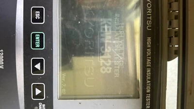 KYORITSU HIGH VOLTAGE INSULATION TESTER KEW 3128 From Japan - Image 1 of 4