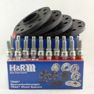 H&R Élargissement 20/40mm Noir pour Udi Q5 SQ5 Type 8R 8R1 Fy Q7 SQ7 4M - Photo 1 sur 4