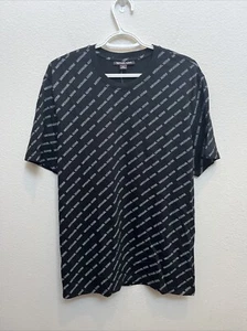 NEW Michael Kors T-Shirt Mens XL Graphic Print Black Short Sleeve NWT $59.50 - Picture 1 of 8