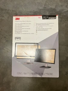 Filtro privacy con cornice 3M monitor widescreen 20" (16:10 - 17,7" x 11") (PF200W1F) - Foto 1 di 3