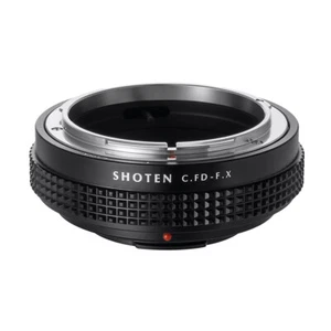 SHOTEN Lens Adapter Canon FD Lens to Fuji X X-T3 X-T10 X-H1 X Pro3 X-A1 X-E1 - Picture 1 of 5