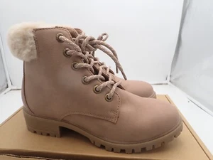 NEW Madden Girl Women's Frannkie Closed Toe Ankle Hiking Boots Size 7 - Picture 1 of 8