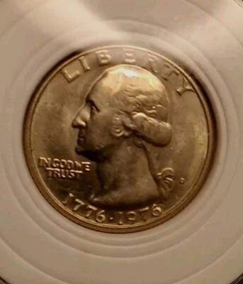 Washington bicentennial 25c D Mint Mark - Image 1 of 4