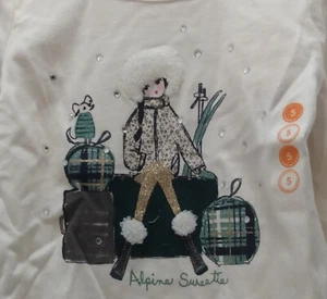Gymboree  girls Alpine Sweetie Long Sleeve Shirt Sz 5 All Spruced Up NWT! - Picture 1 of 5