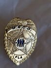 Lapel Pin Wallet Mini Badge H.A.C.O. Florida Obsolete Police Law Enforcement