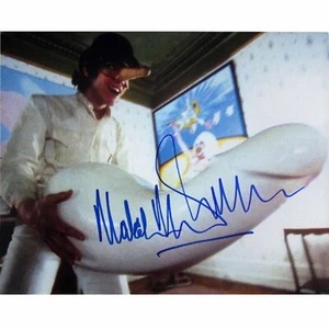 Malcolm McDowell Foto Cartonata Autografata Signed Paper Photo Arancia Meccanica - Foto 1 di 3