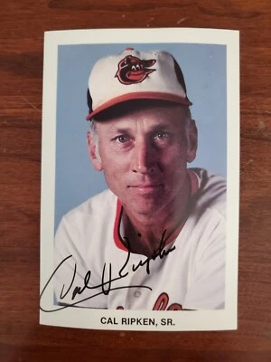 Cal Ripken Sr. Autographed Postcard - Image 1 of 2