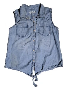 Girl's Mudd Jean Vest Size 14 1/2 - Picture 1 of 3