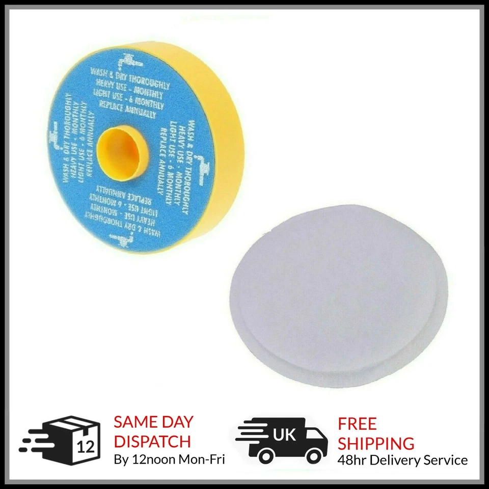 Filter Kit for Dyson DC07 Vacuum Cleaner Pre & Post Motor Pad SET Both - Image 1 of 1