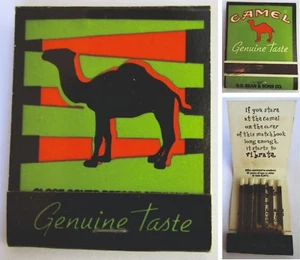 FIAMMIFERI DA COLLEZIONE MARCA "CAMEL - CIGARETTES" - ANNI '90 - (Vera Rarità) - Picture 1 of 1