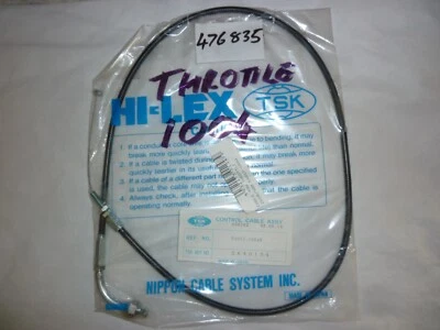 CABLE ACELERADOR KAWASAKI, APERTURA/TIRÓN, Z400 Z500 Z550 Z650, 476835, 54102-1004 Foto 1 de 3