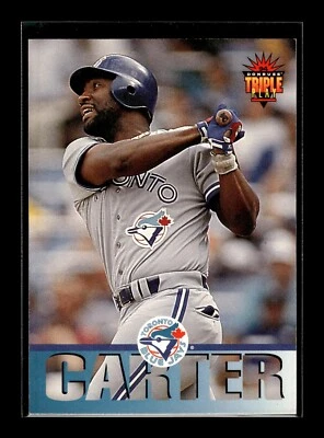 1994 Donruss Triple Play #32 Joe Carter (VG)(BAS) - Image 1 of 2