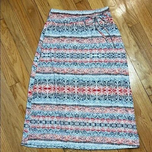 Joey Multicolor Patterned Skirt - Picture 1 of 7