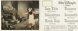 BIANCANEVE E I 7 NANI # 055 (Figurine Panini - con velina originale - anno 1994) - Picture 1 of 1