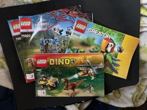 Menge 4: LEGO Anleitungen Jurassic World (2) 75920, Dino 5887 & Creator 31031 - Bild 1 von 4