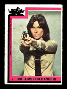 4-03-15 PWE. 1977 opc quebec o-pee-chee charlie's angels #5 , flawed - Picture 1 of 2