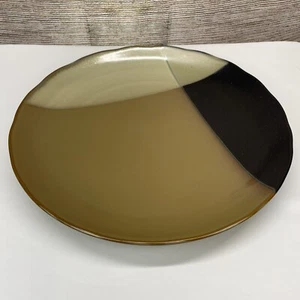 Sango Gold Dust Black Large Platter - Picture 1 of 8