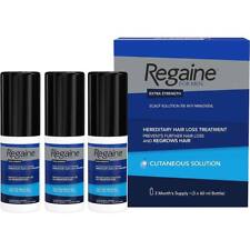 Rogaine Men's Extra Strength Solution 3-mo Hair Regrowth Treatment Revitalize AU
