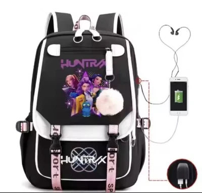 KPop Demon Hunters Movie Print Backpack – Unisex (2025 New) - Image 1 of 3