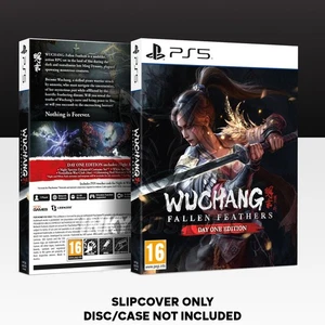 Wuchang: Fallen Feathers PS5 Custom Slip Cover Sleeve Case or Steelbook NO GAME - Picture 1 of 9