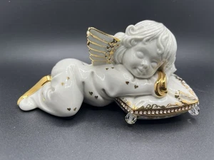 R.G. Limoge Oggetti Angel With Swarovski Crystals - Picture 1 of 7