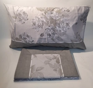 Completo letto matrimoniale Irge Ginevra grigio - Foto 1 di 1