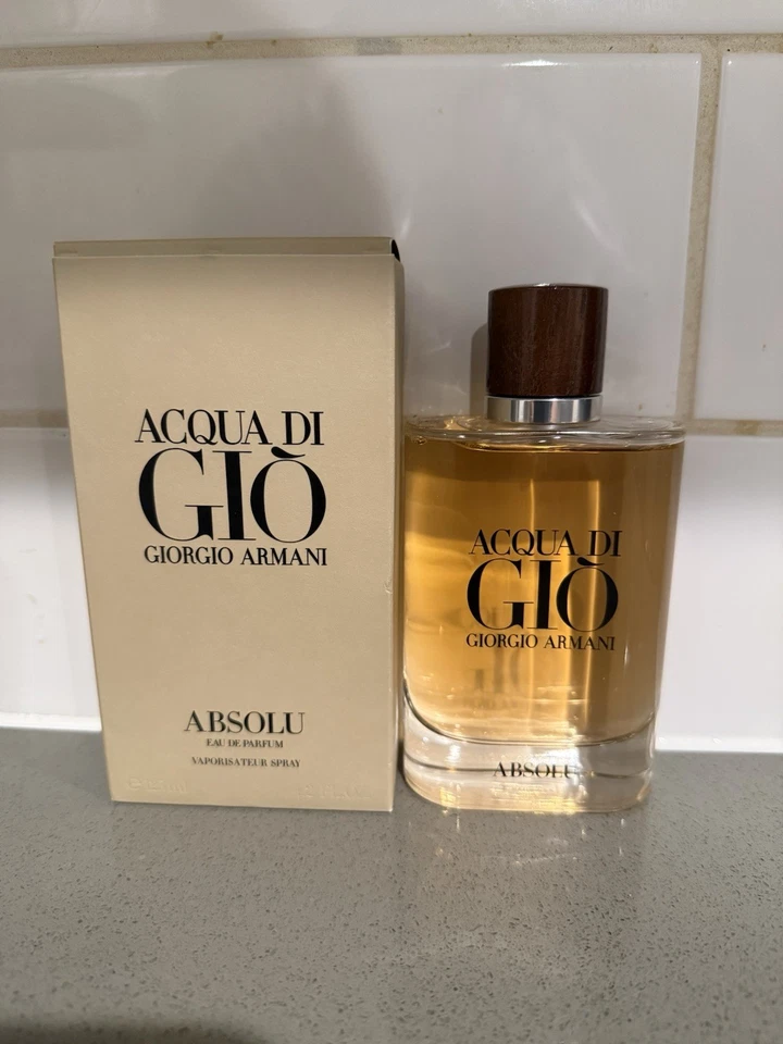 Giorgio Armani Acqua Di Gio Absolu 4.2 oz Men's Eau de Parfum Spray