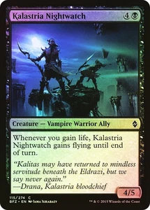 MTG FOIL Kalastria Nightwatch  - Battle for Zendikar #115 - Picture 1 of 1