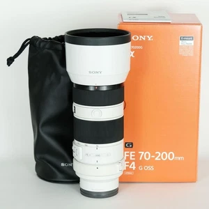 USED SONY FE 70-200mm F/4 G OSS SEL70200G (For SONY E Mount) Japan Fedex DHL - Picture 1 of 13