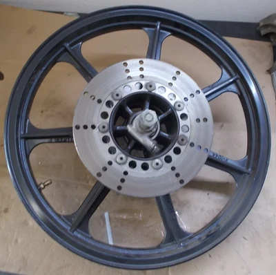 Kawasaki KZ750 KZ1100 GPz 1984 llanta delantera de aleación OEM 41073-1139-21 (ST/RM) Foto 1 de 4