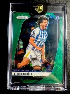 2024-25 Panini Prizm FERDI KADIOGLU #2/5 Rookie RC Green SP Brighton #183 - Picture 1 of 3