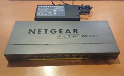 NETGEAR ProSafe GS110TP 10-Port Gigabit Ethernet Smart Switch - Image 1 of 4