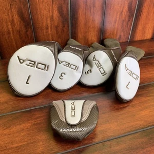 Adam Golf Idea A12 OS 1 3 5 7 Putter Head Cover weiß Damen Golf Headcover - Bild 1 von 7