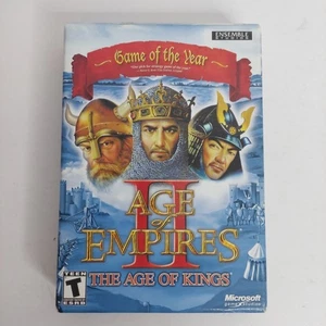 Age of Empires 2 Age Of Kings: Game of The Year PC Big Box Complete Manual Map - Picture 1 of 18